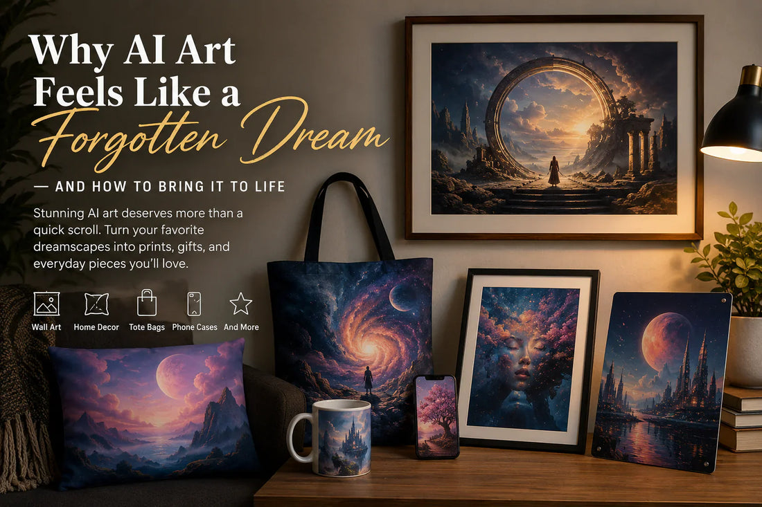 Why AI Art Feels Like a Forgotten Dream — And How to Bring It to Life AffinityArts