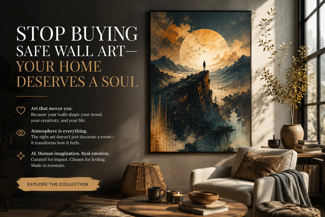 Stop Buying Safe Wall Art — Your Home Deserves a Soul