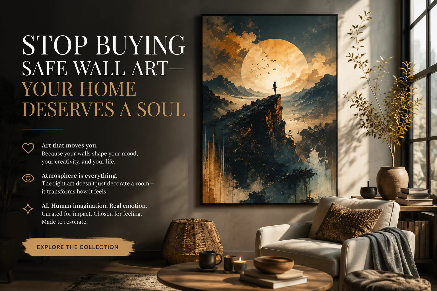 Stop Buying Safe Wall Art — Your Home Deserves a Soul AffinityArts