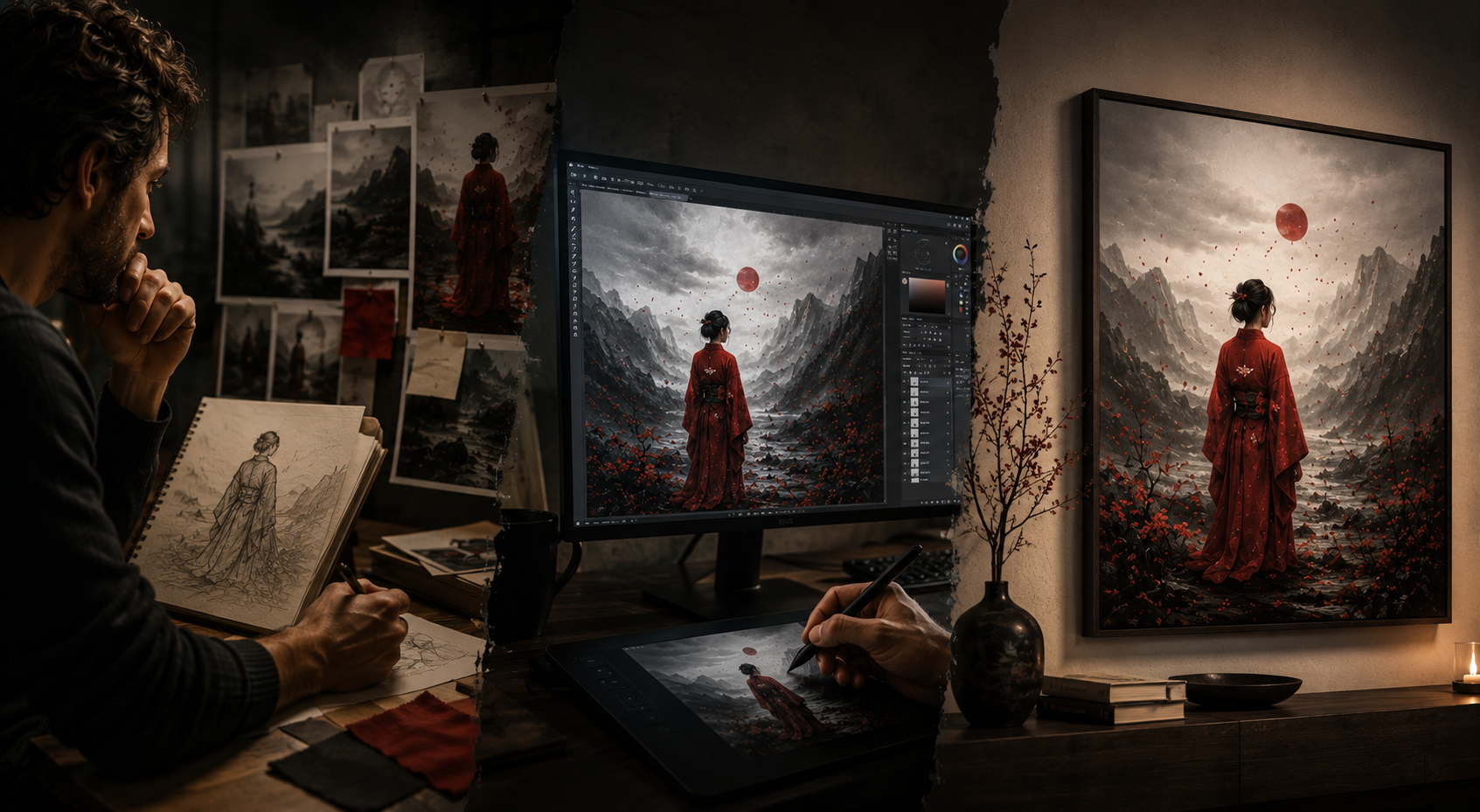 How I Create Emotional AI Art: From Raw Idea to Final Image AffinityArts