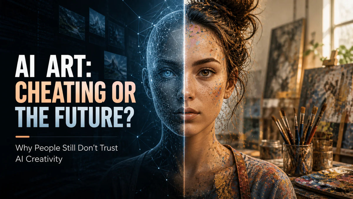 Why Do People Think AI Art Is "Cheating"? The Truth Behind the Skepticism AffinityArts