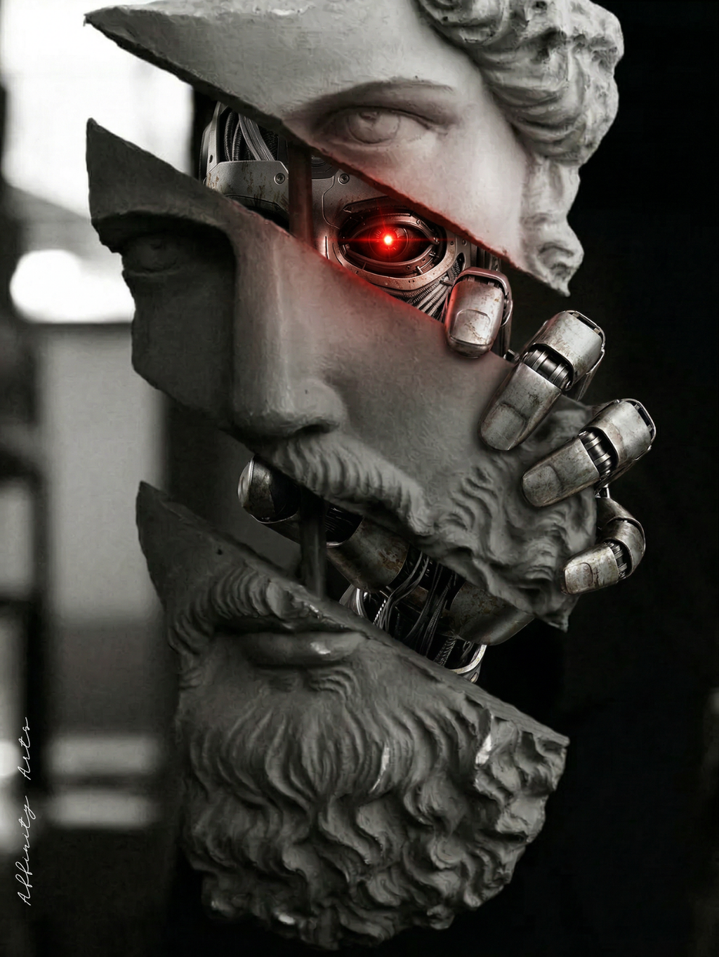 Premium matte art poster — archival ink on 250gsm paper, gallery quality, fade-resistant for decades