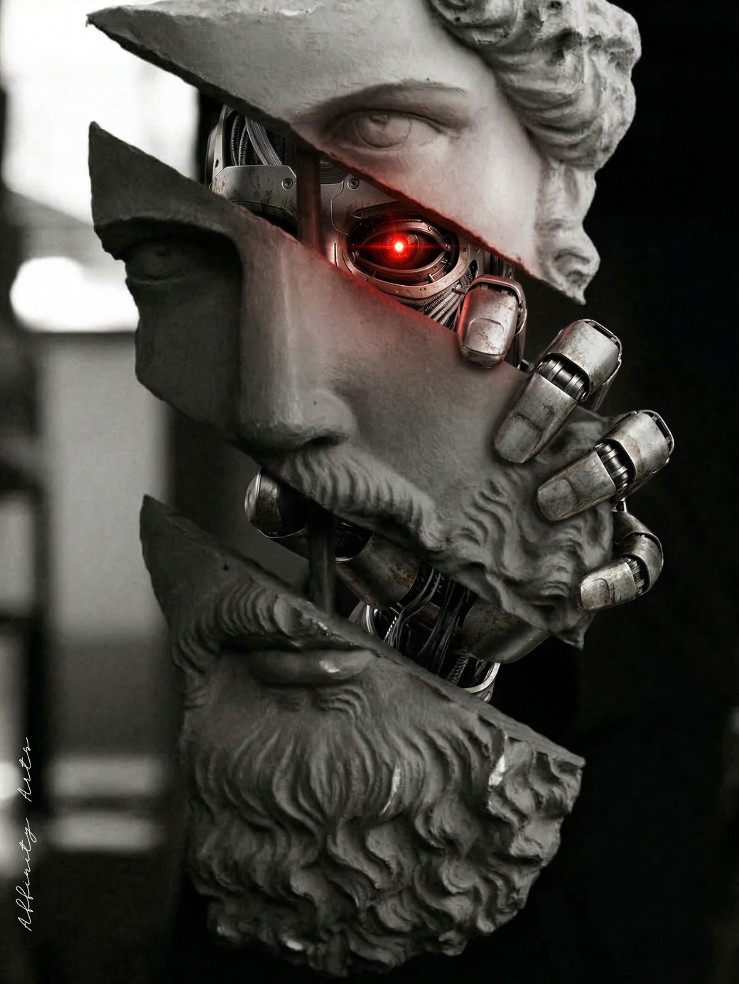 Premium matte art poster — archival ink on 250gsm paper, gallery quality, fade-resistant for decades