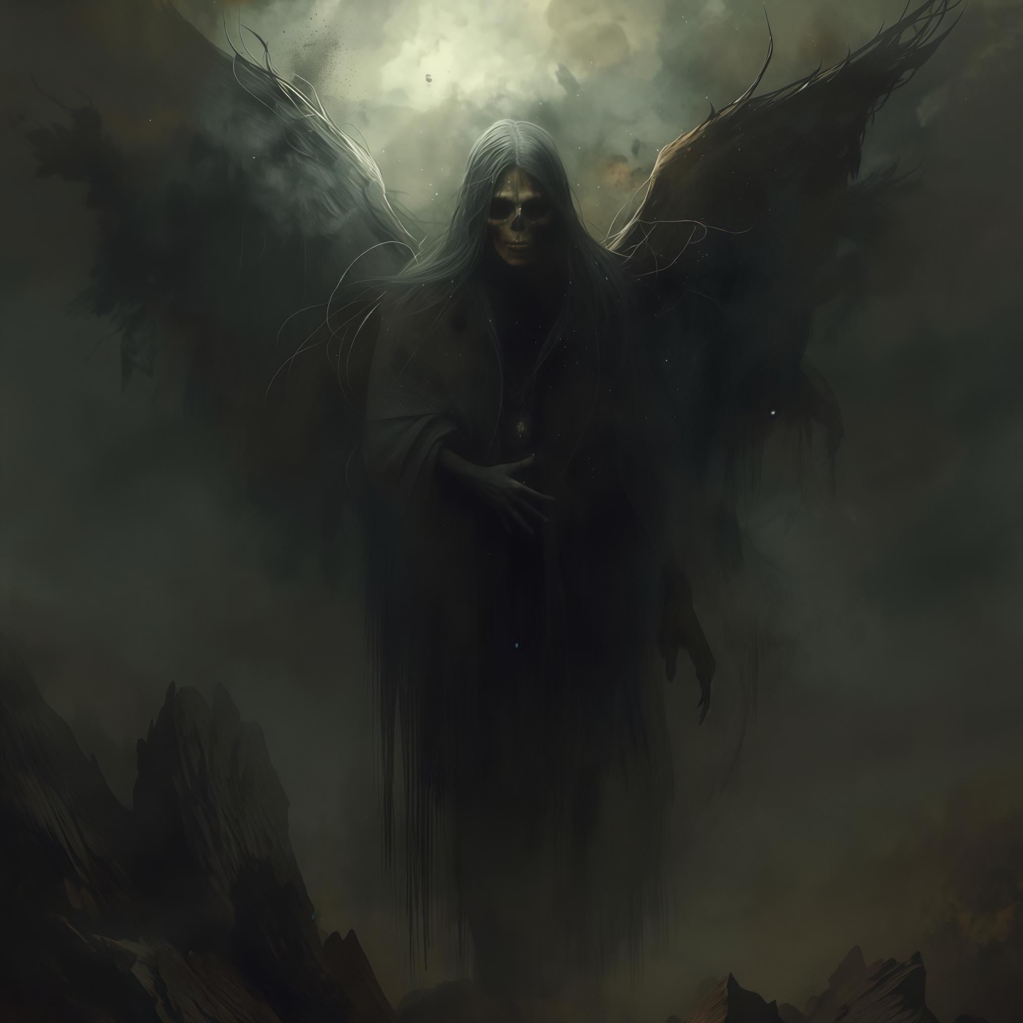 Dark Gothic Wall Art | Fantasy Print for Mysterious Interiors | Gothic Decor Gift