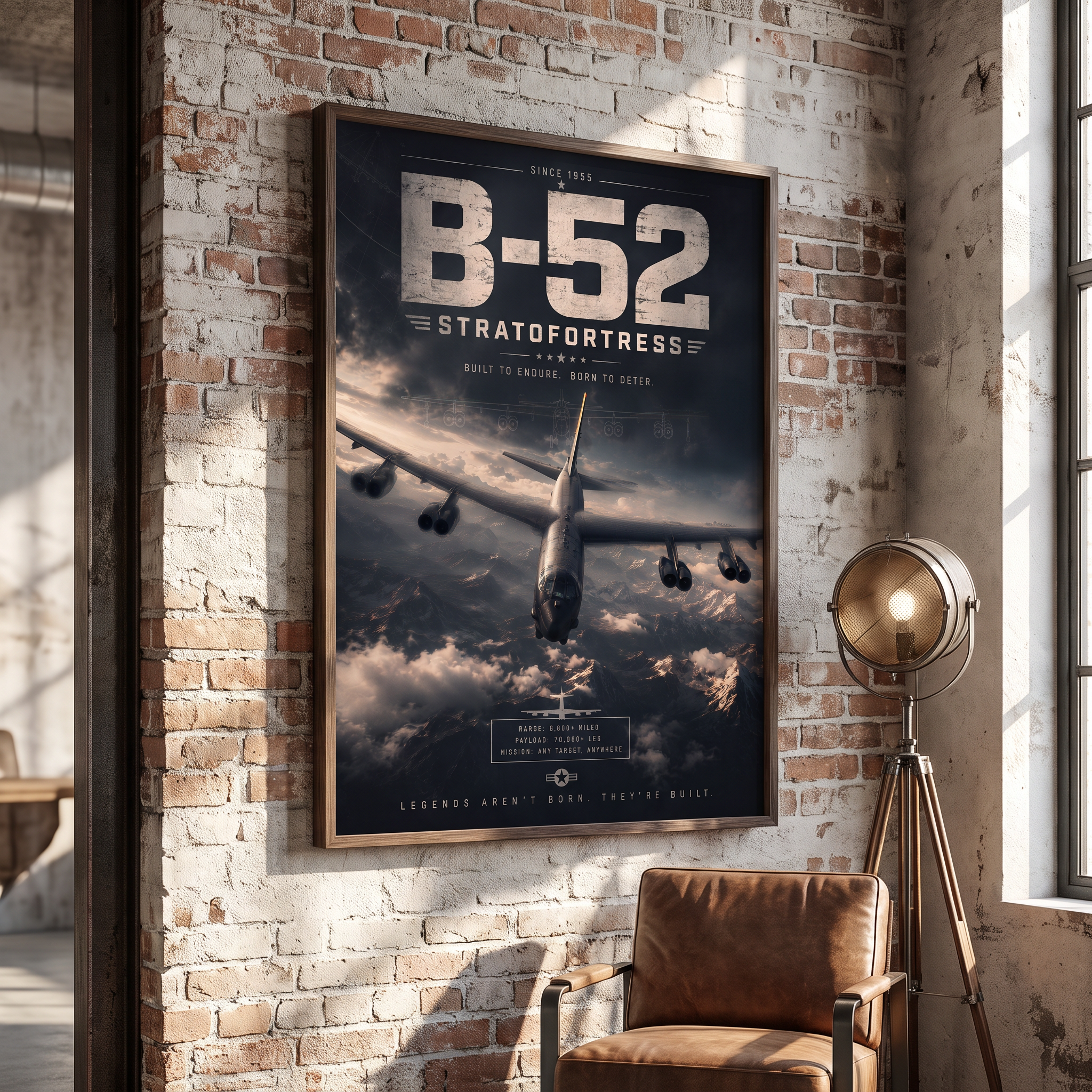 Pilot gifts and military gifts collectors will recognize this Stratofortress instantly