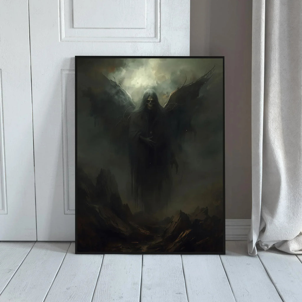 Dark Gothic Wall Art | Fantasy Print for Mysterious Interiors | Gothic Decor Gift - AffinityArts 