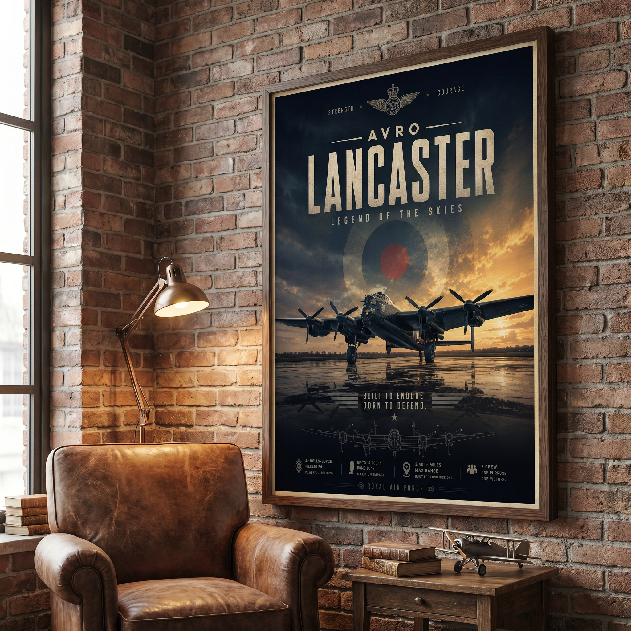 office decor wall art — airplane poster, digital download available