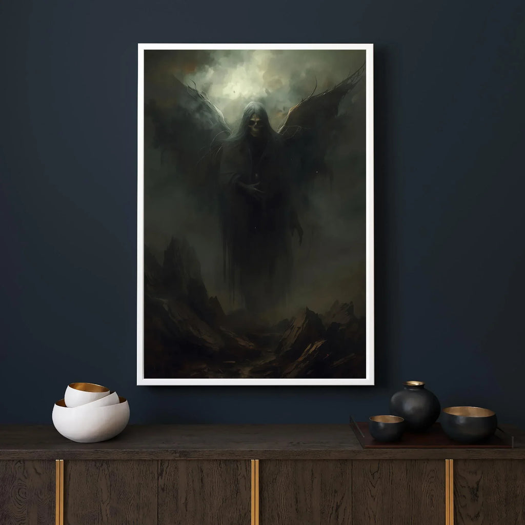 Dark Gothic Wall Art | Fantasy Print for Mysterious Interiors | Gothic Decor Gift - AffinityArts 