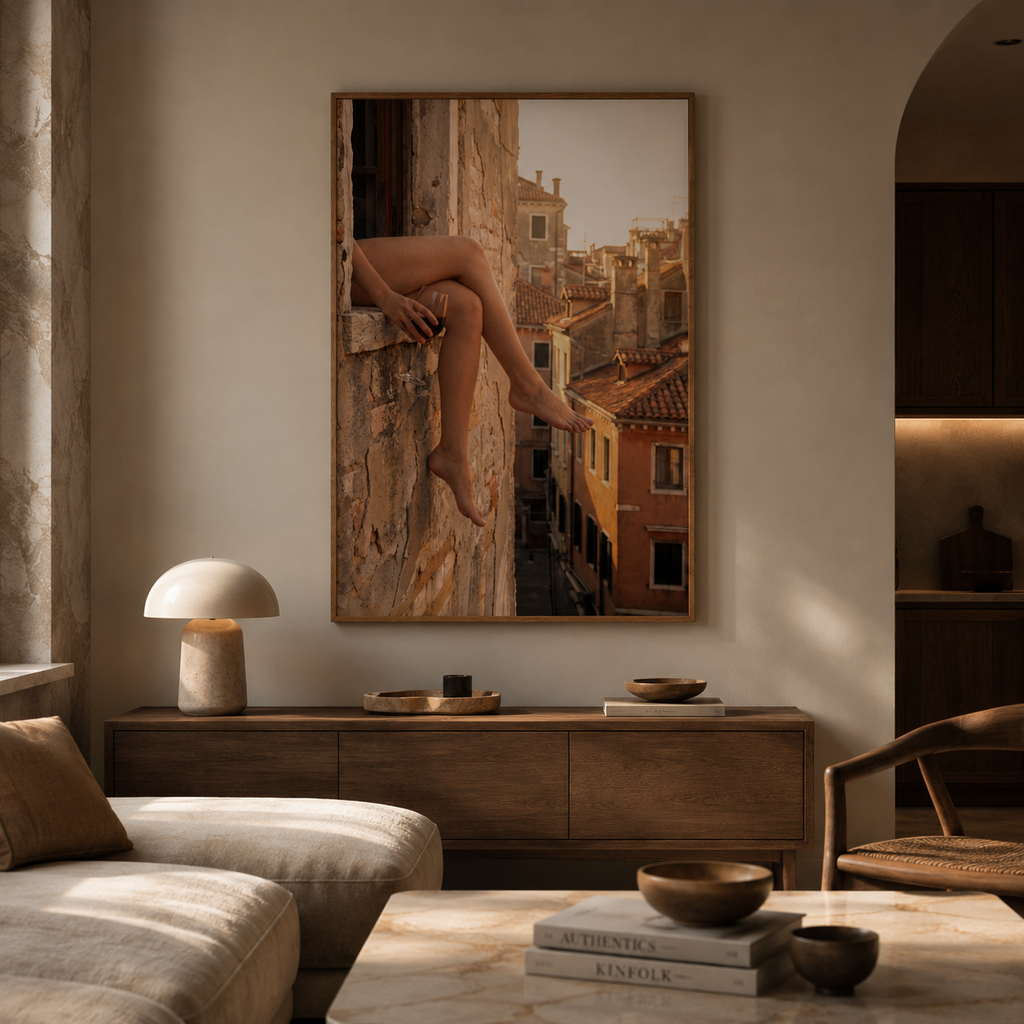 Venice artwork print — Italy travel wall decor, 18x24 poster, ready to hang