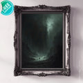 Dark Fantasy Art Print: Apocalypse Survivor, Gothic Wall Decor - AffinityArts 